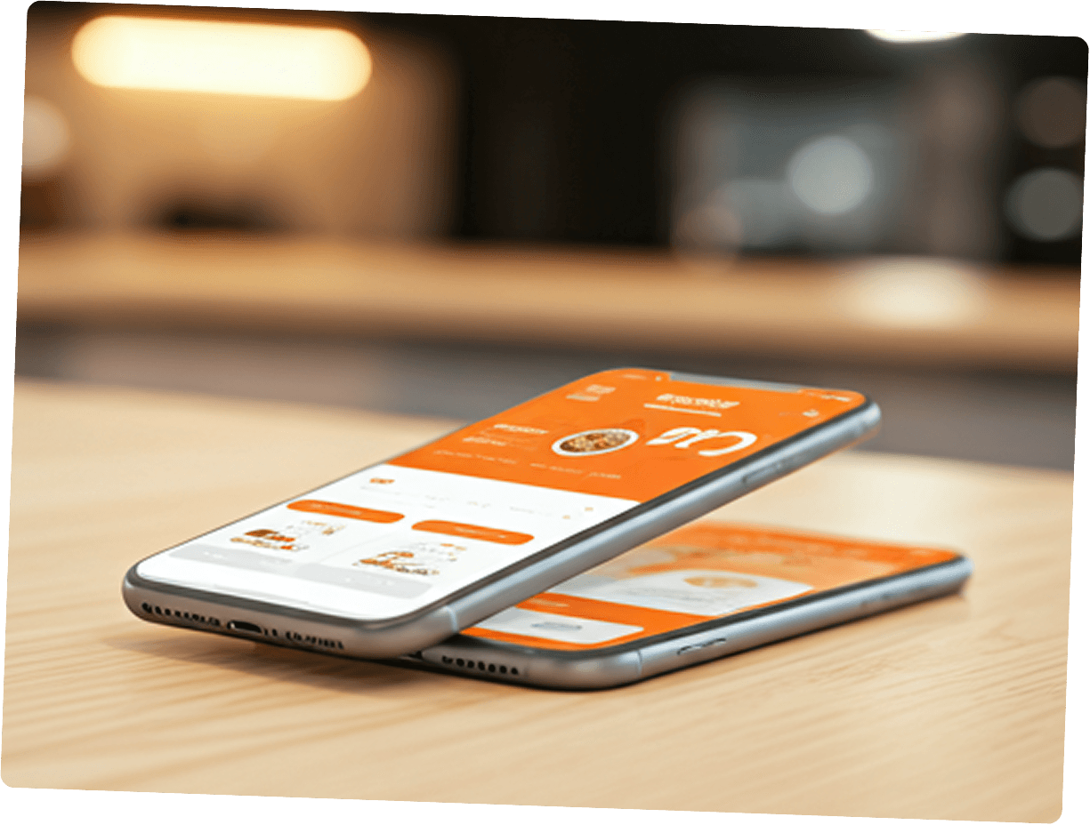 Sweetie Queue app on smartphones