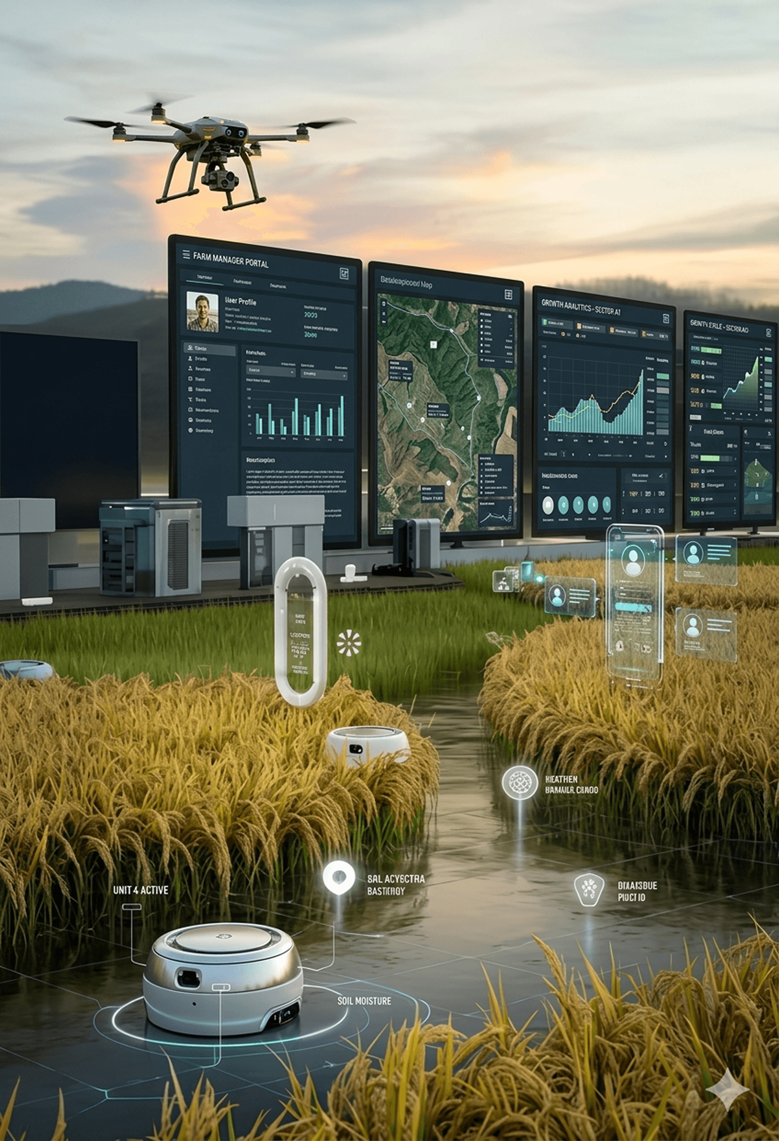 IoT field monitoring